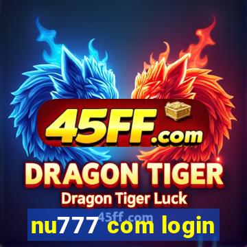 nu777 com login